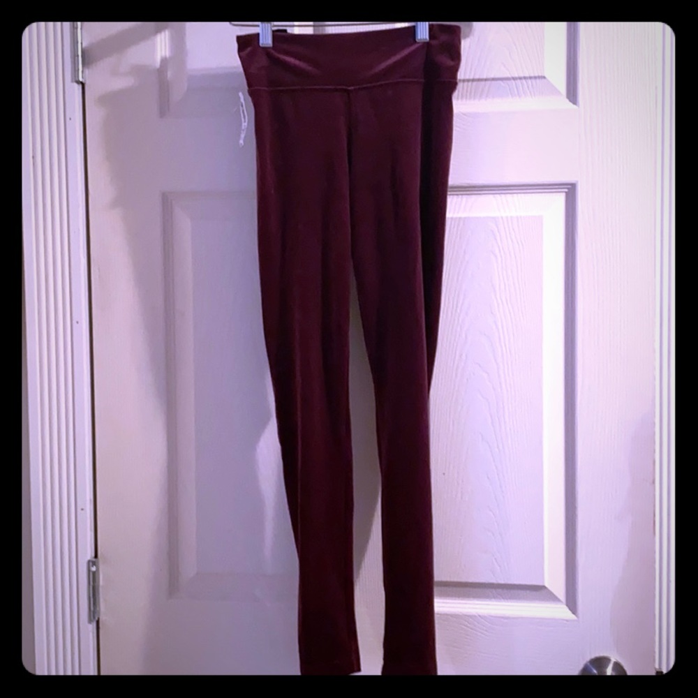 BNWT stunning Aritzia velvet leggings